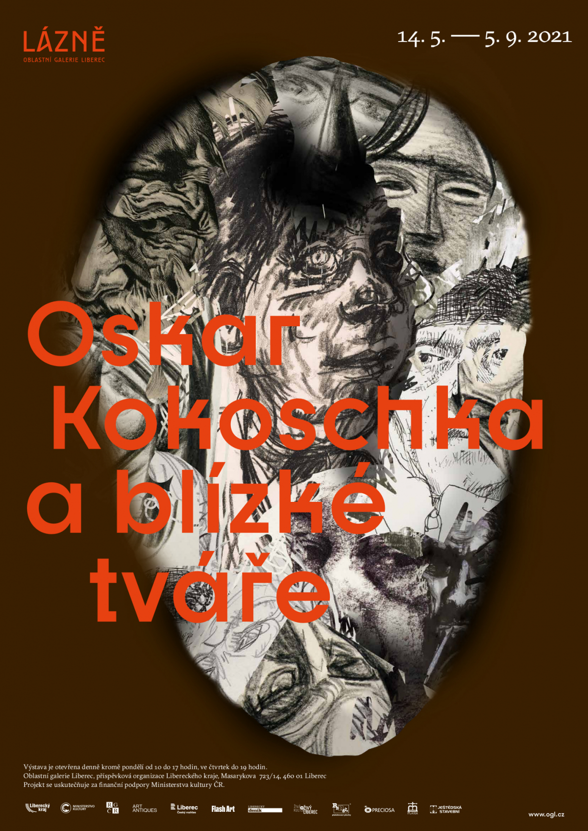 Oskar Kokoschka a blízké tváře