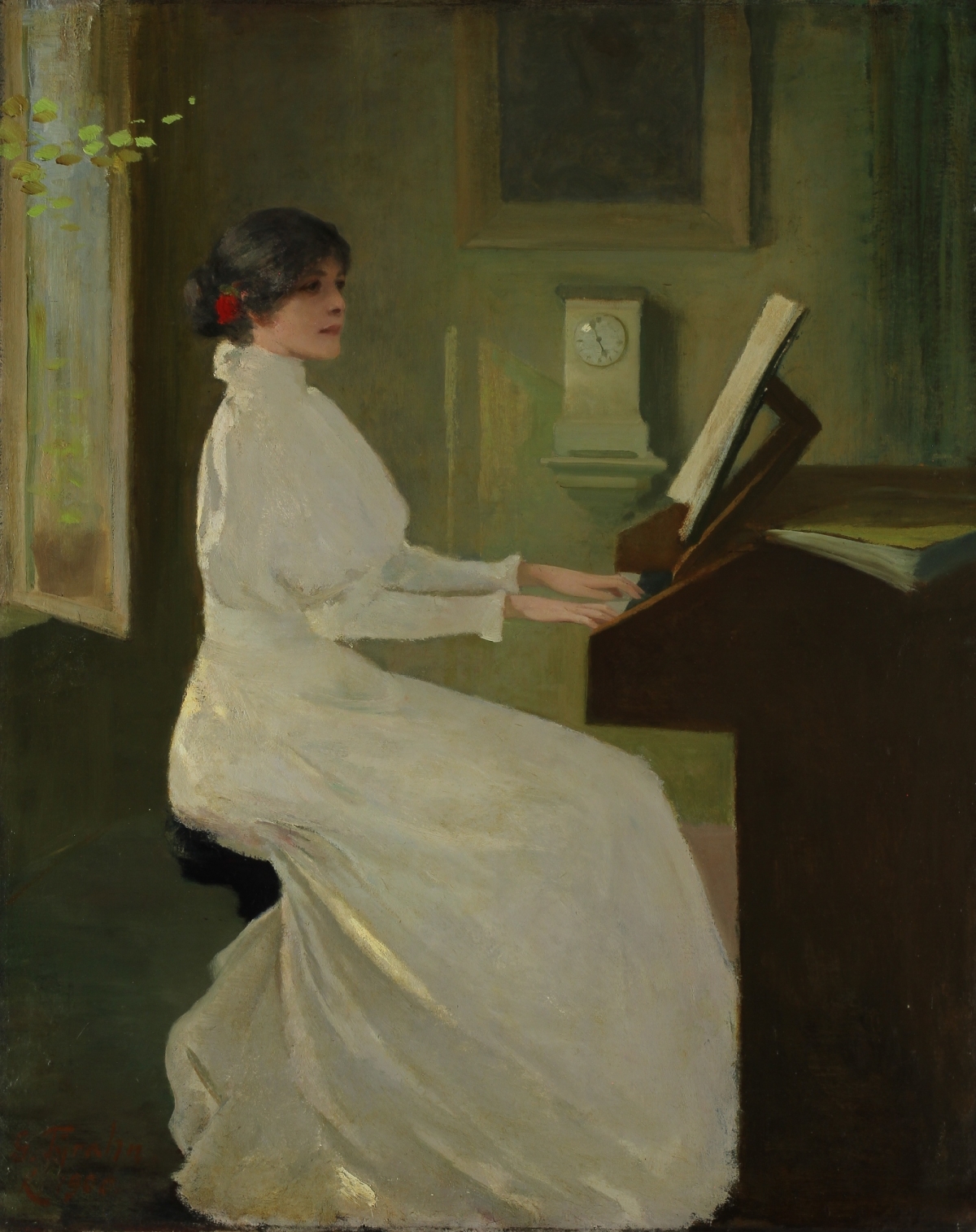 Georg Tyrahn, Prelude, 1900, oil on canvas, Inv. nr. O00321